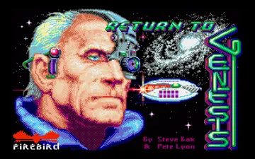 Return to Genesis screen shot title